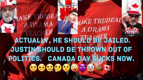 Canada Day Was NOT Celebrated Much In 2024. 😐🤨🤐🤔🤫🤪😈🤡💩🇨🇦