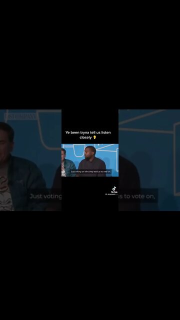 #ye been telling us all along