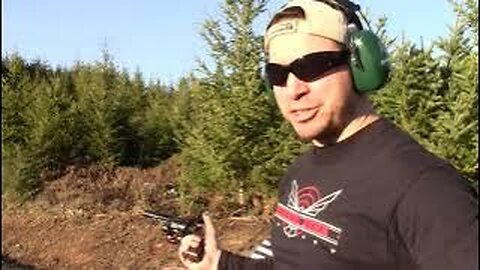 Long Distance Shot With My Indiana Jones Gun: The S&W Model 10