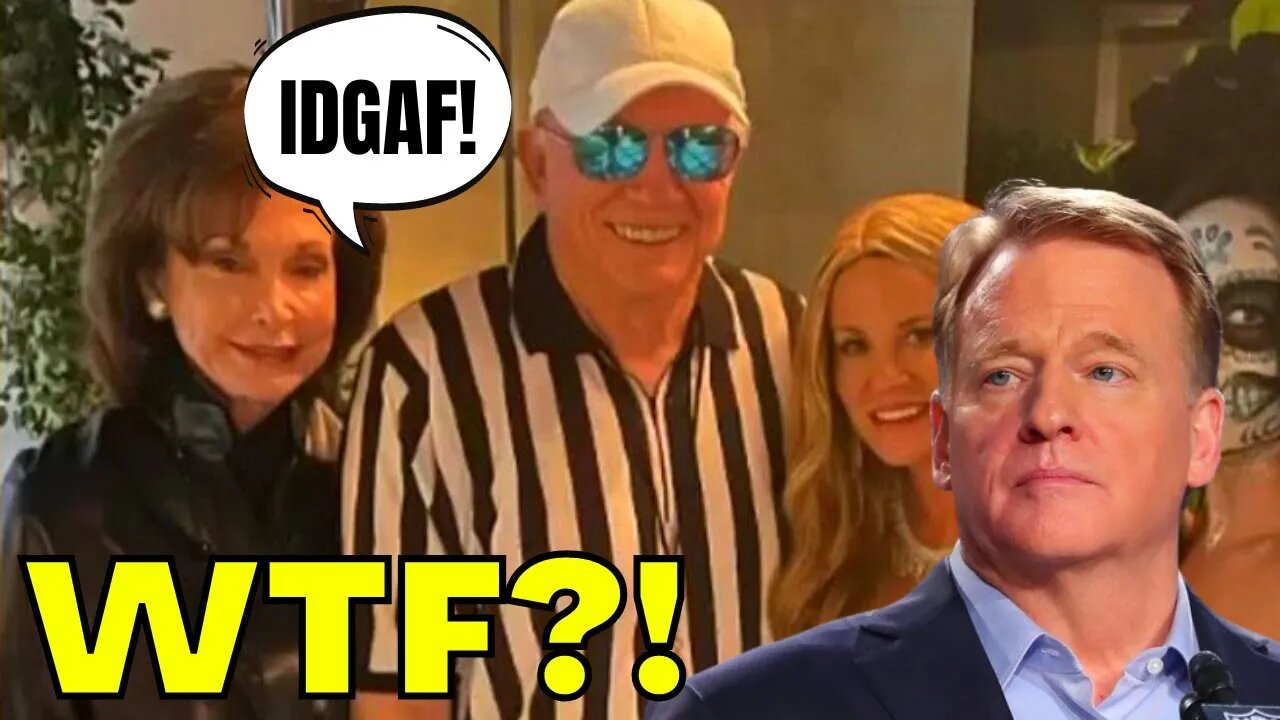 Dallas Cowboys Owner Jerry Jones BLASTED by BLIND ORG. over NFL Referee Halloween Costume!