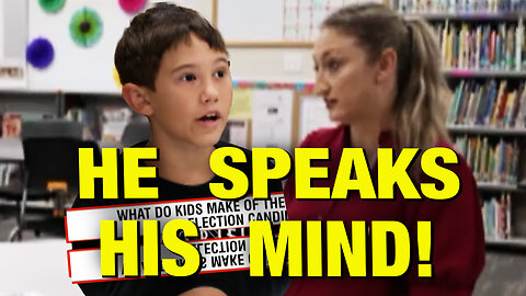 Kid’s WILD Response When Asked About Kamala Harris ​​(Live panel show from Two Roads Theatre)
