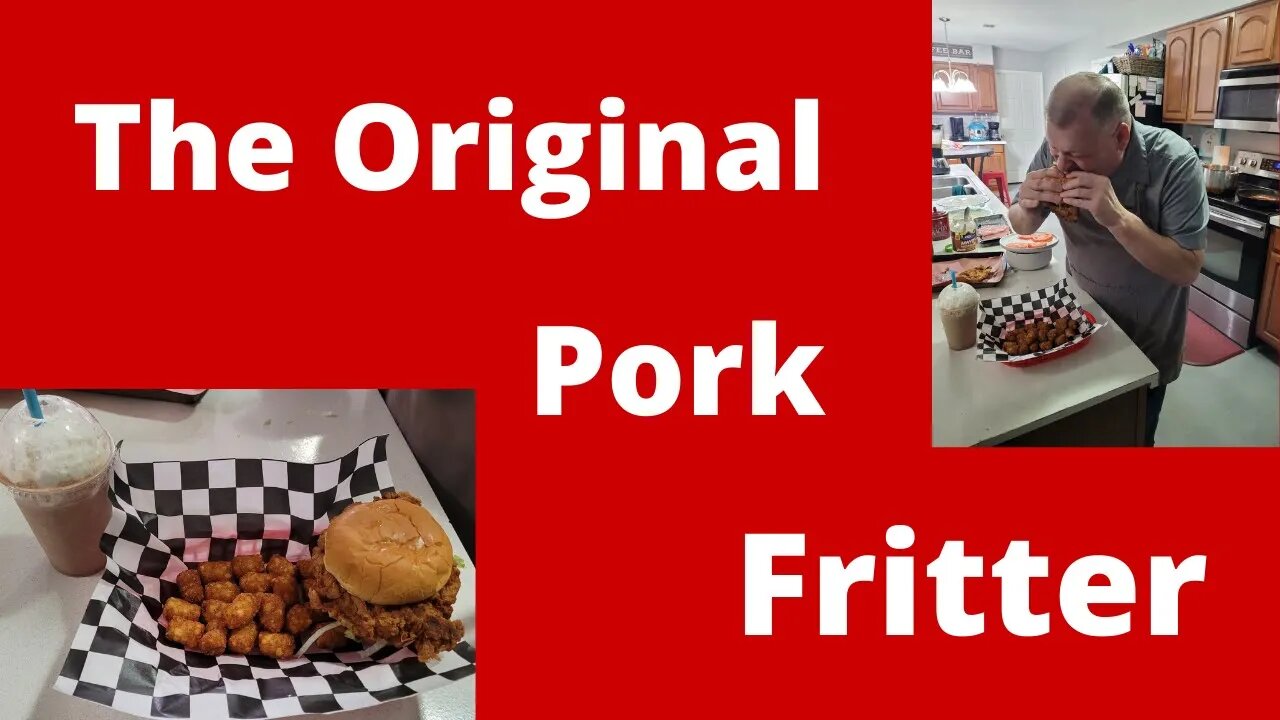 Pork Fritter Sandwich Basket