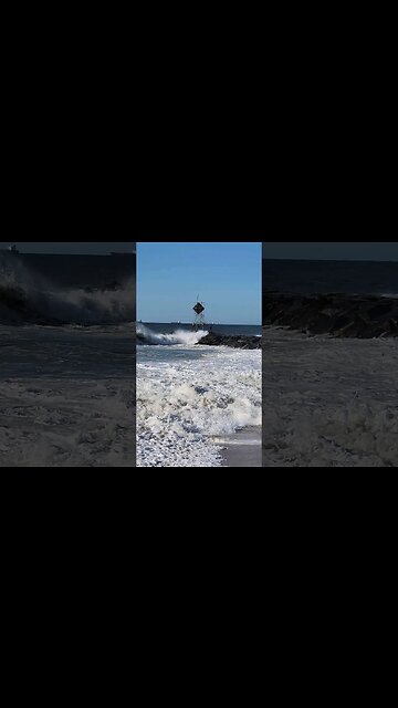 Dangerous Jetty Waves!🚨🚨🚨🛟
