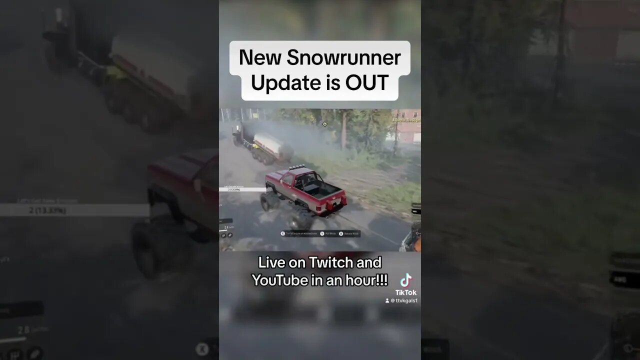 New Snowrunner Update!!! #shorts