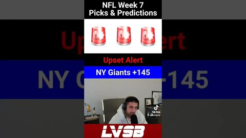 #nfl #freepicks #week7 #sportsbetting #sportspicks #betting #bettingtips #bets #shorts #giants #pick