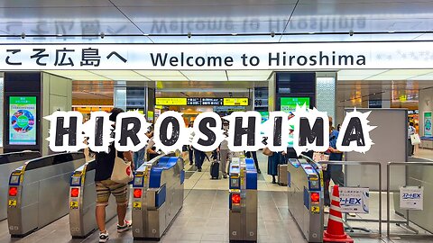 Travel Day Adventure Across Japan... From Osaka To Hiroshima