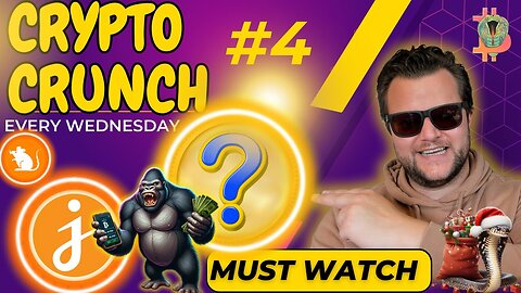 Crypto Cobra Show #4: Aioz Coin + Jasmy Coin+ Shocking BTC Pump🚀🔥