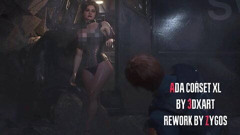 Resident Evil 2 Remake Ada Corset XL Outfit