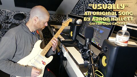 "Usually" an Original Song by Aaron Hallett Guitar Solo Excerpt