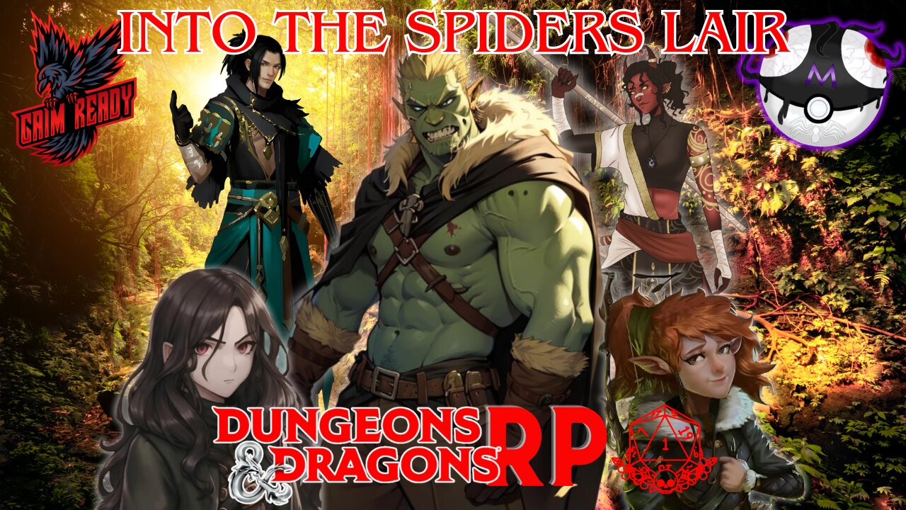 Into the Spider's Lair - Dungeons and Dragons RP