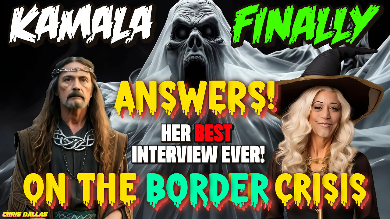 KAMALA Answers The Border Crisis! Her BEST Interview Yet! Word Salad Extravaganza? Mumbo Jumbo?