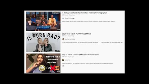 Men should STOP watching porn if they don't want women using OnlyFans