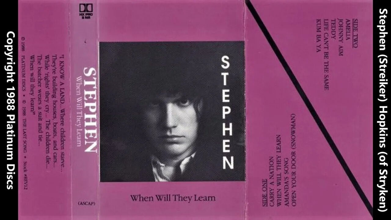 Stephen - When Will They Learn - 09 Kum Ba Ya