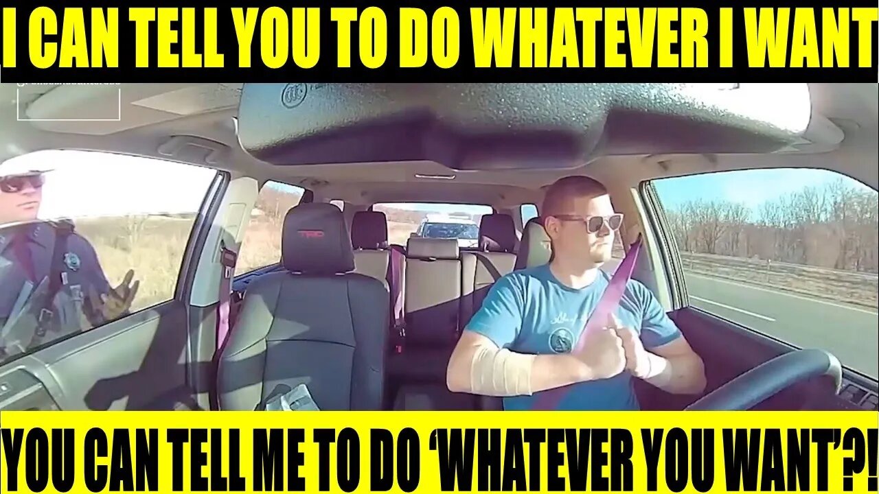 Arkansas State Police | "Roll This Window Down All The Way. I'm Not Asking You; I'm Telling You."