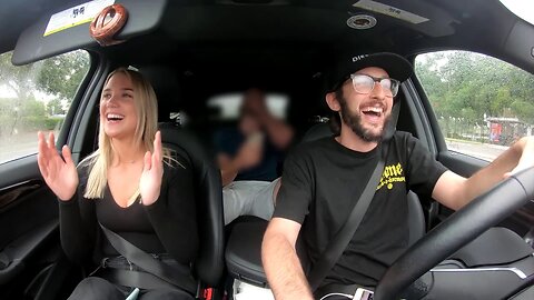 Uber Driver raps Rap God!
