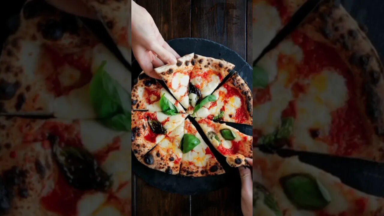 Two Bites of Pizza 😲 #shortvideo #shortsfeed