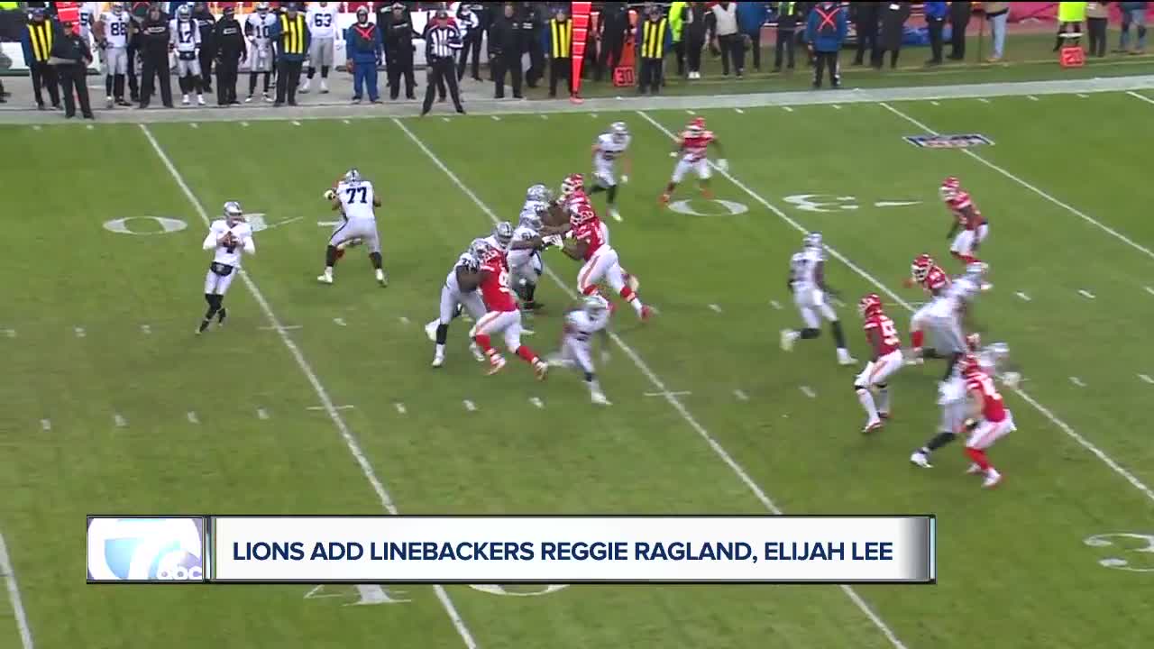 Lions add linebackers Reggie Ragland, Elijah Lee