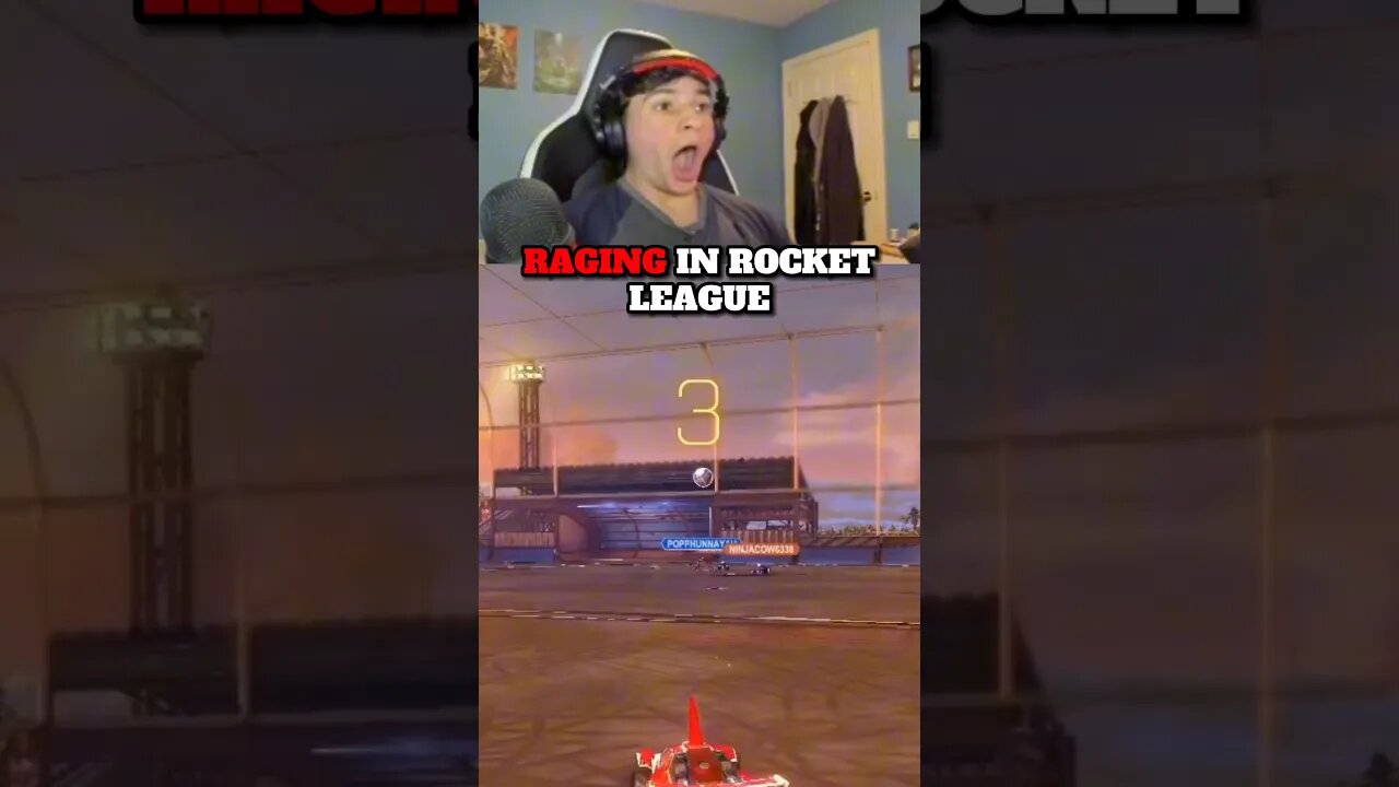 Raging In Rocket League With Friends⚠️🤬
