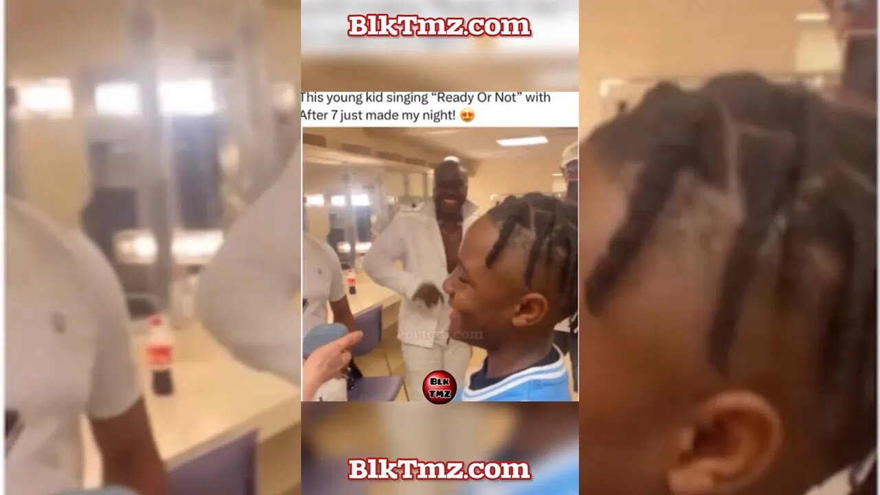 This young kid sings “Ready Or Not” for and with After 7 ! And KILLS IT 🔥