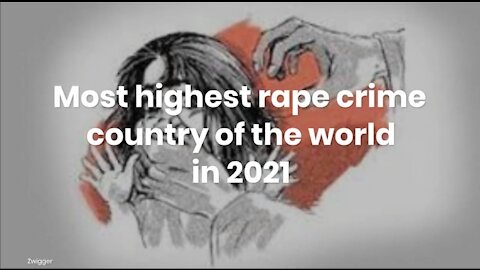 Top 10 rape crime countries of the world