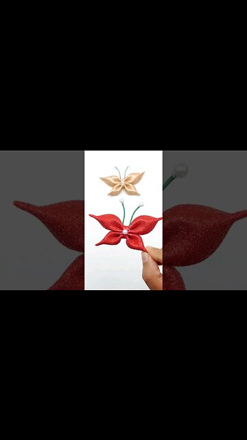 Glitter foam butterfly making #diy #foamcraft #butterfly #shorts