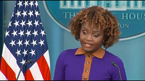 Jean-Pierre Blames House GOP For Biden's Open Border