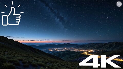 Between the city lights and the moonlight You find yourself in another world
