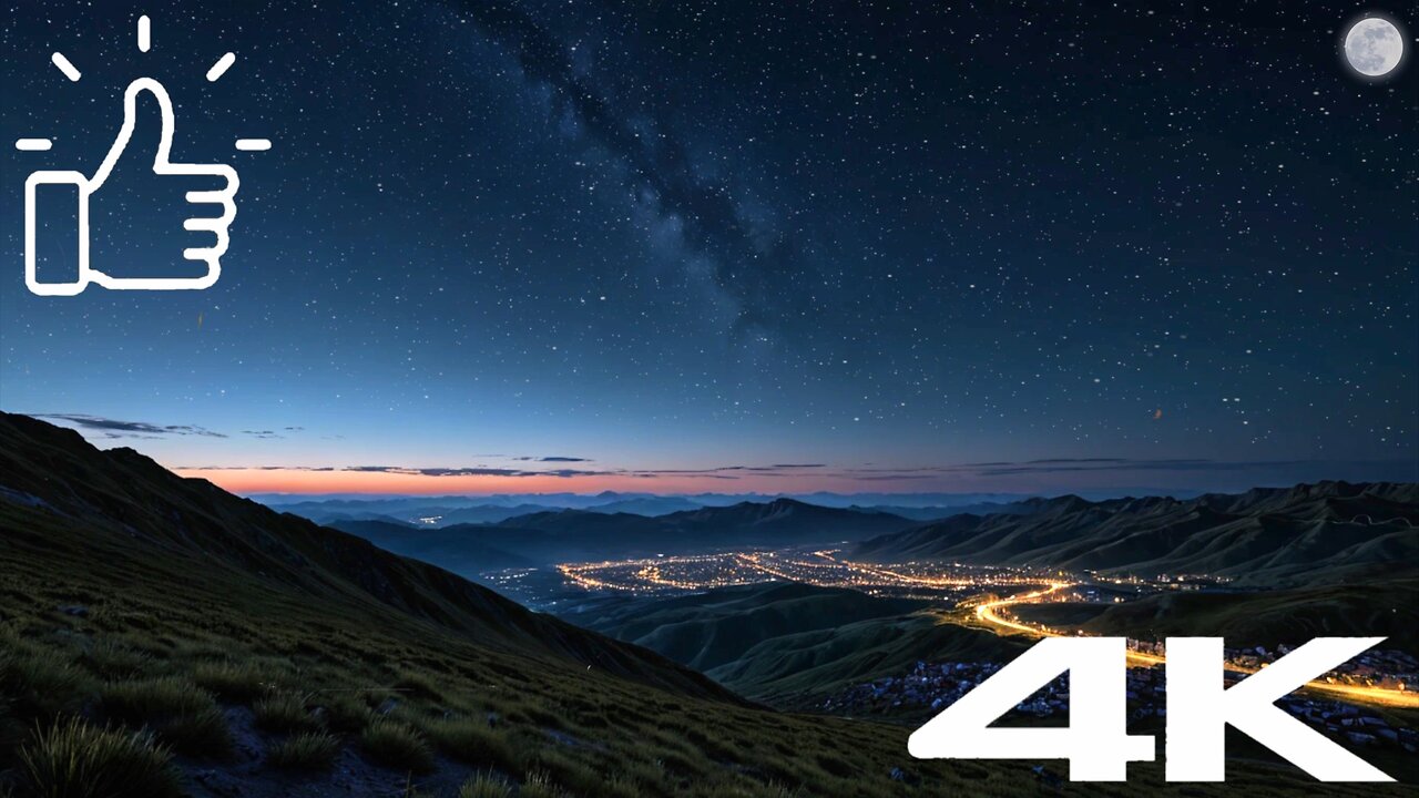 Between the city lights and the moonlight You find yourself in another world