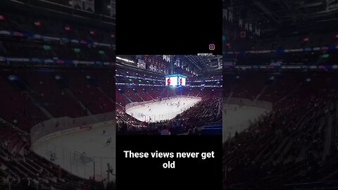 These views will never get old. #hockey #hockeylover #icehockey #reelvideo #reel #arena #hockeygame