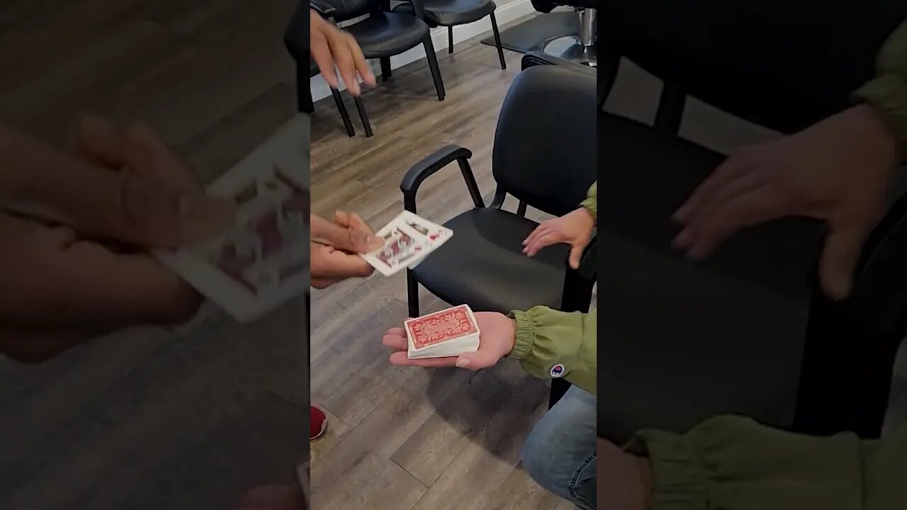 I Stole her Card Without Her Knowing #shorts #magic #magician