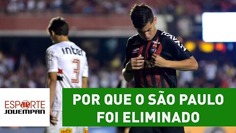 ENTENDA por que o São Paulo foi ELIMINADO pelo Atlético PR!