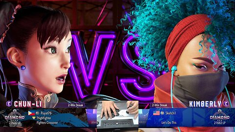 Kuya Kalbo SF6 Casual Match Roundup. Chun Li 4-star Diamond Rank [Hori Fight Stick]