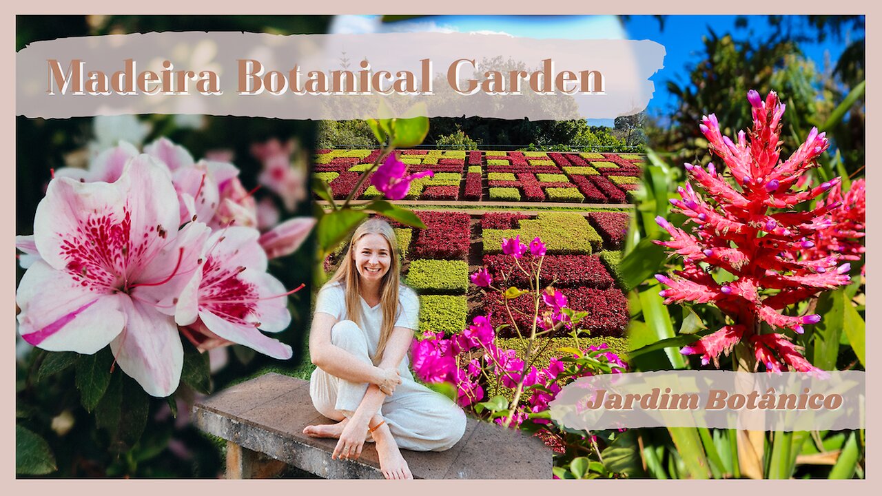 Visit MADEIRA Botanical Garden with us 🌸🌺