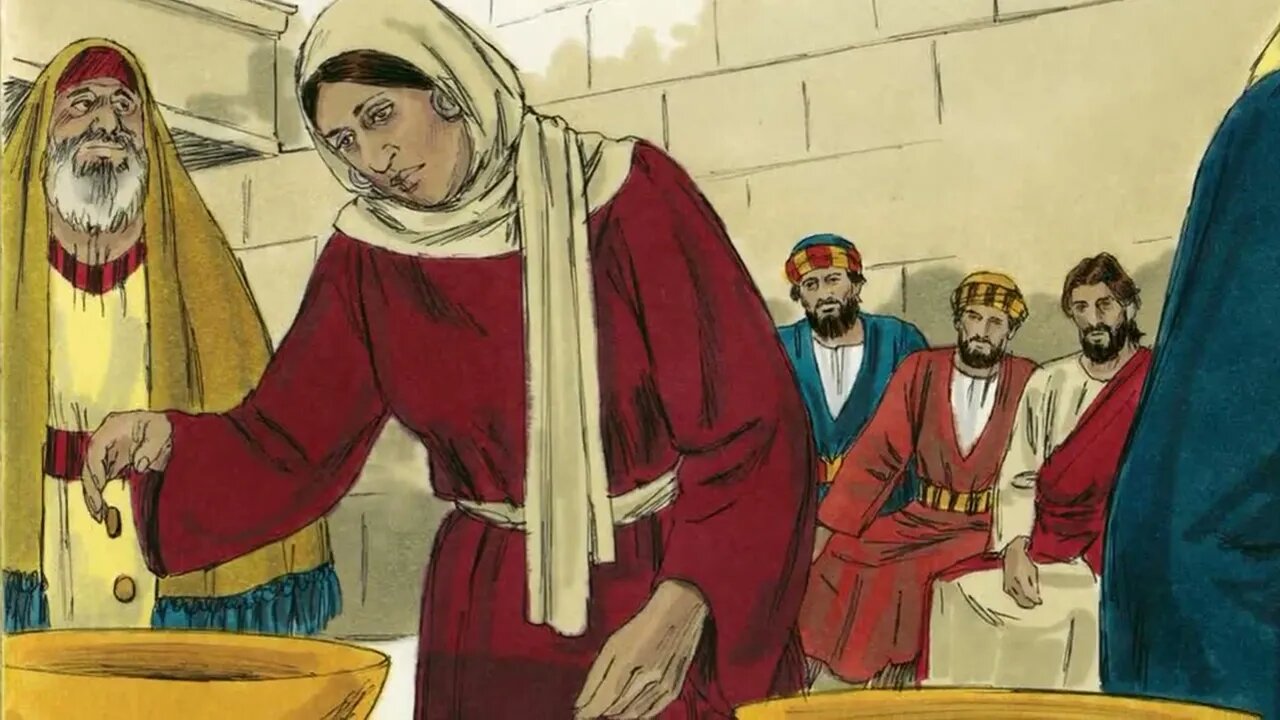 Binumarien - Mark 12:41-44 “The widow’s offering” [bjr]