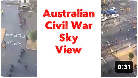 Australian Civil War Sky View