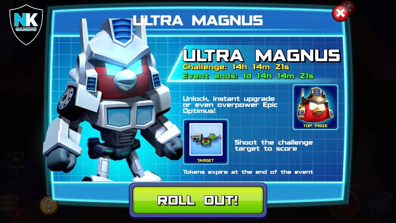 Angry Birds Transformers - Ultra Magnus Event - Day 5 - Mission 1