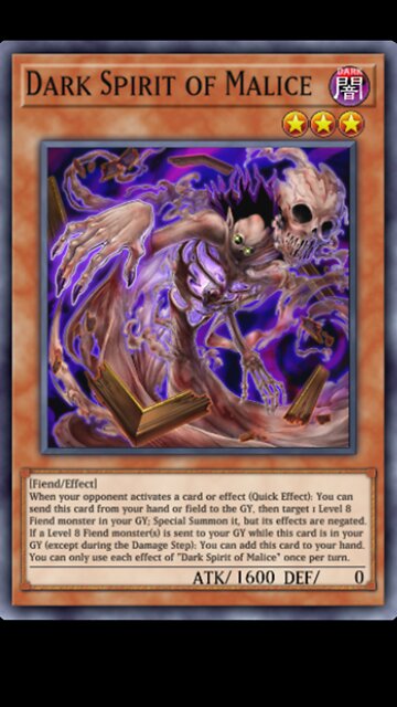 Yu-Gi-Oh! Dark Spirit of Malice