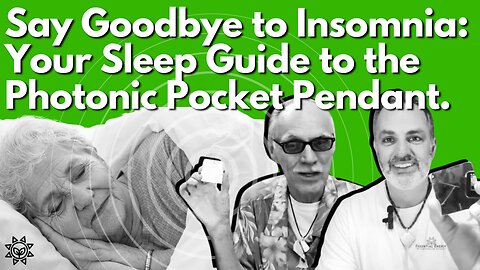 Kiss Insomnia Good-Bye | How To Use Essential Energy's Pocket Pendant with Dr. Russ Newman