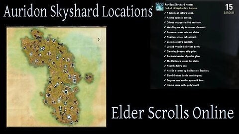 Auridon Skyshard Locations [Elder Scrolls Online] ESO