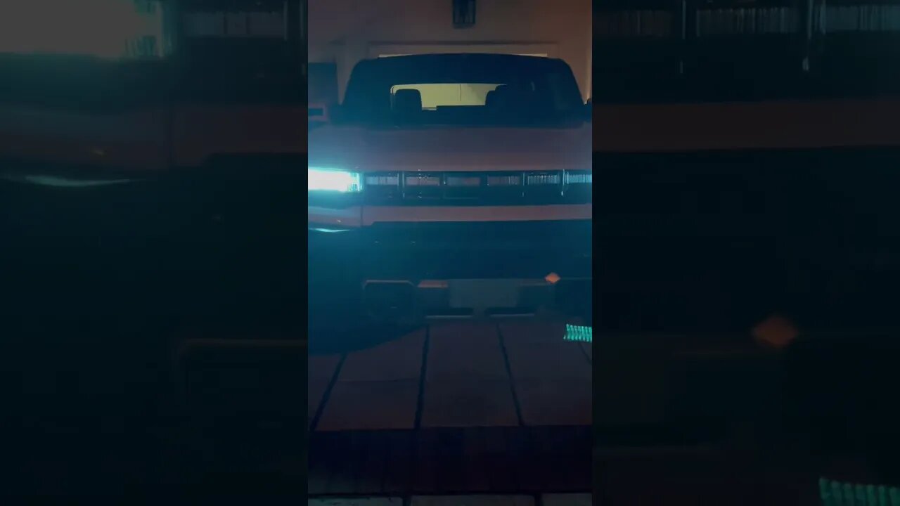 Charging a #hummer_ev at night #shorts