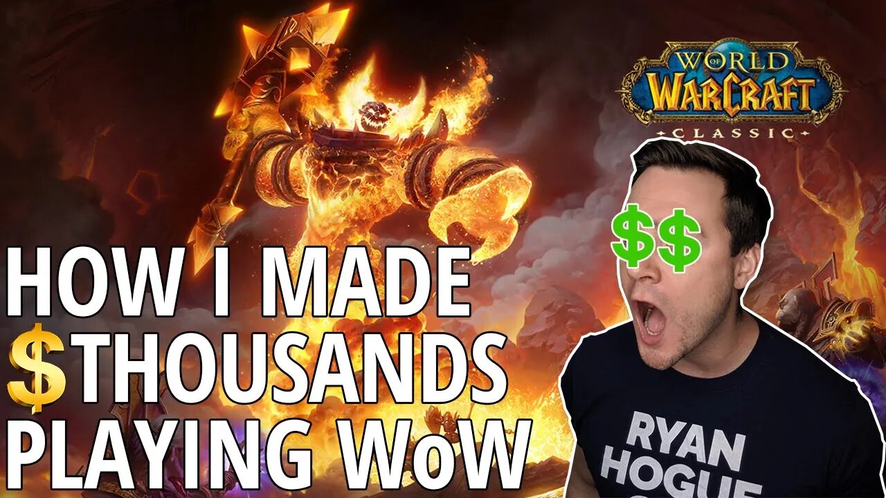 How I Made Thousands of Dollars Playing World of Warcraft