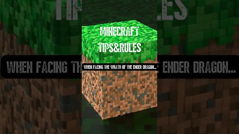 Minecraft Tips and Rules | EP 5 | #shortvideo #minecraft #minecraftshorts #tips #shorts #short