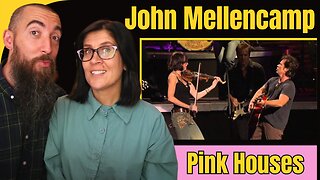 John Mellencamp - Pink Houses (REACTION) with my wife