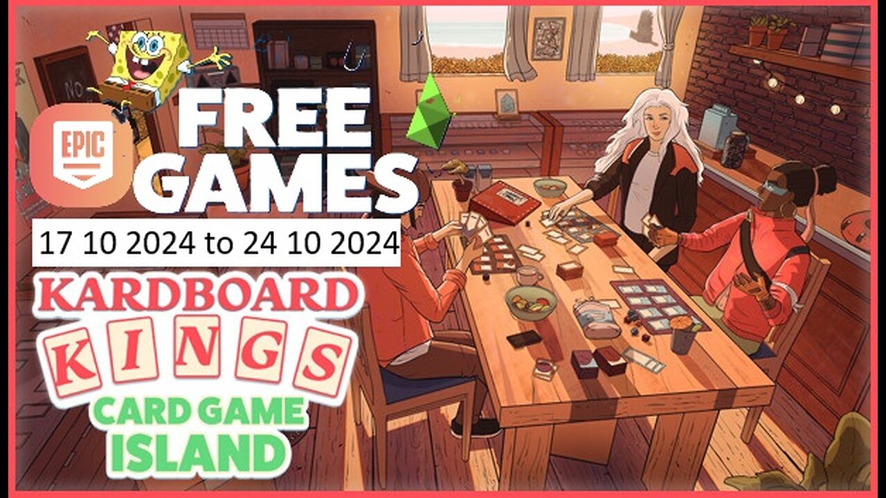 Free Game ! Kardboard Kings ! Epic Games! 17 10 2024 to 24 10 2024