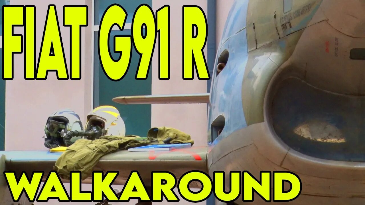 Fiat G91 R - Walkaround con Fabio Consoli e Mario Antognazza