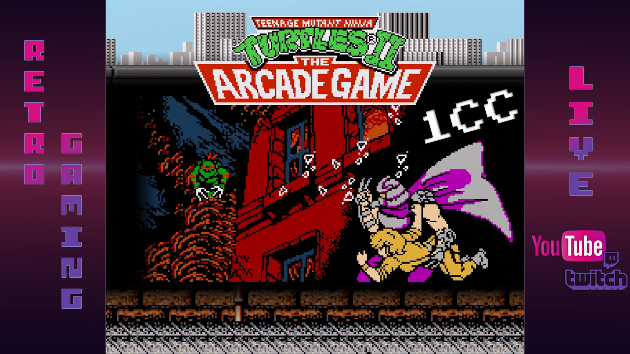 TMNT2 1CC | OG Hardware / OSSC