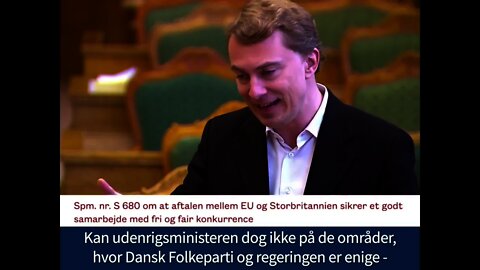 J. Kofod mener, totalt idiotisk, at det antidemokratiske EU er bedre end det danske demokrati.