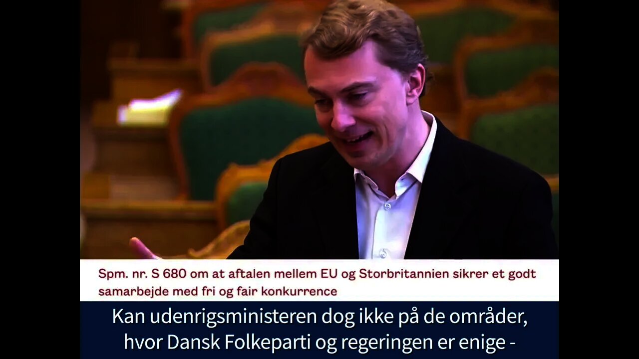 J. Kofod mener, totalt idiotisk, at det antidemokratiske EU er bedre end det danske demokrati.