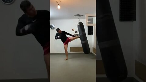 Heavy bag workout