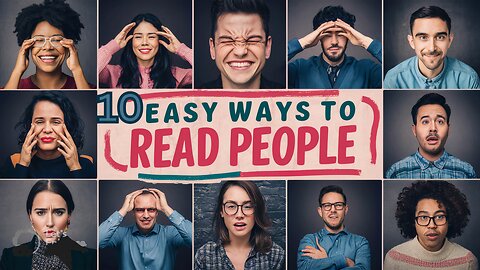 10 EASY WAYS TO READ PEOPLE